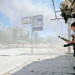 Rais aériens syrien sur des secteurs rebelles en Syrie